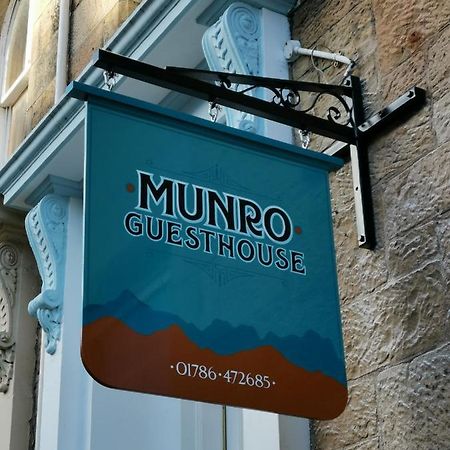 Munro Guest House Stirling Exterior foto